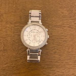 Silver Michael Kors watch